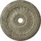 Ekena Millwork Viceroy Medallion (Canopies up to 4 7/8"), 35 1/8"OD x 4 7/8"ID x 2 1/2"P, Castle Stone Crackle CM35VICSC - alternate 1